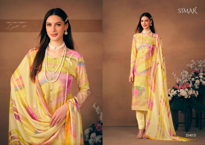 Elliza By Glossy Printed Pure Lawn Cotton Dress Material Wholesale Online